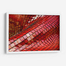 Red tiles | Cuadro decorativo de Canvas Lab