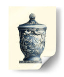 Urn De Porcelana Azul I - Vision Studio | Cuadro decorativo de Canvas Lab