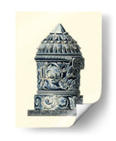 Urn De Porcelana Azul Ii - Vision Studio | Cuadro decorativo de Canvas Lab
