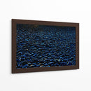 Reflejo azul sobre piedras | Cuadro decorativo de Canvas Lab