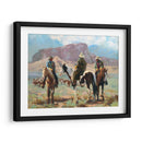 Tres Vaqueros - Carolyne Hawley | Cuadro decorativo de Canvas Lab