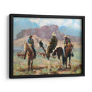 Tres Vaqueros - Carolyne Hawley | Cuadro decorativo de Canvas Lab