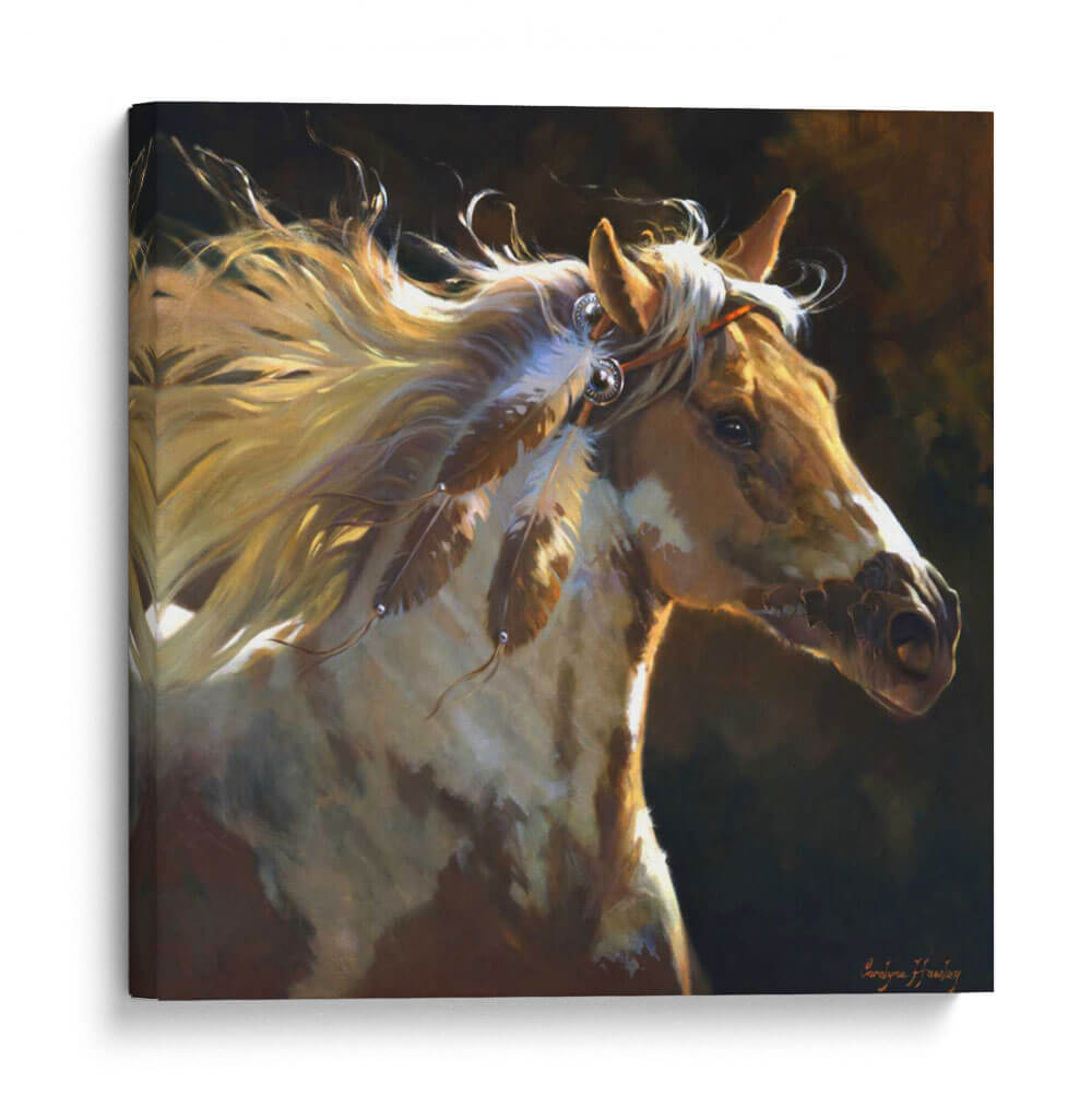 Caballo De Espíritu - Carolyne Hawley | Cuadro decorativo de Canvas Lab