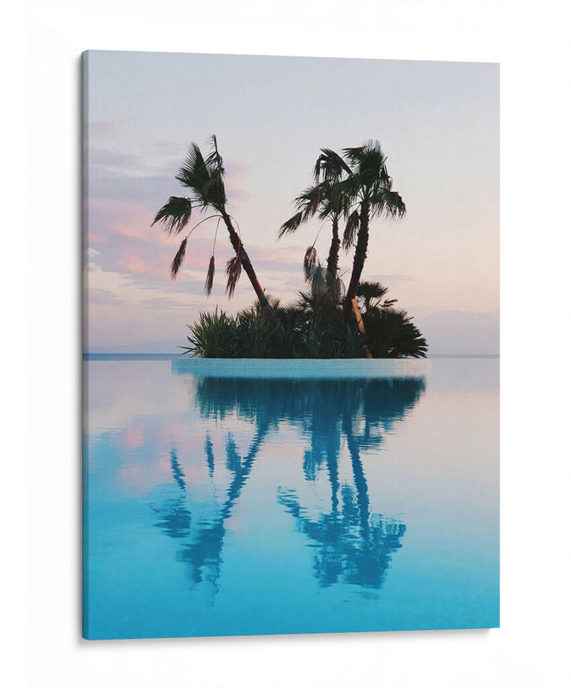 Reflejo de un oasis | Cuadro decorativo de Canvas Lab