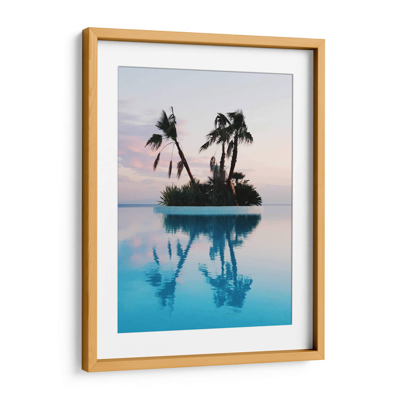 Reflejo de un oasis | Cuadro decorativo de Canvas Lab