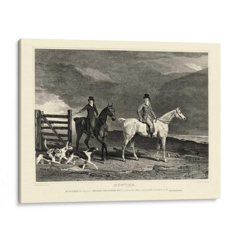 Cazador - John Scott | Cuadro decorativo de Canvas Lab