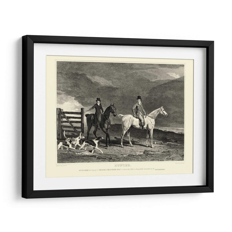 Cazador - John Scott | Cuadro decorativo de Canvas Lab