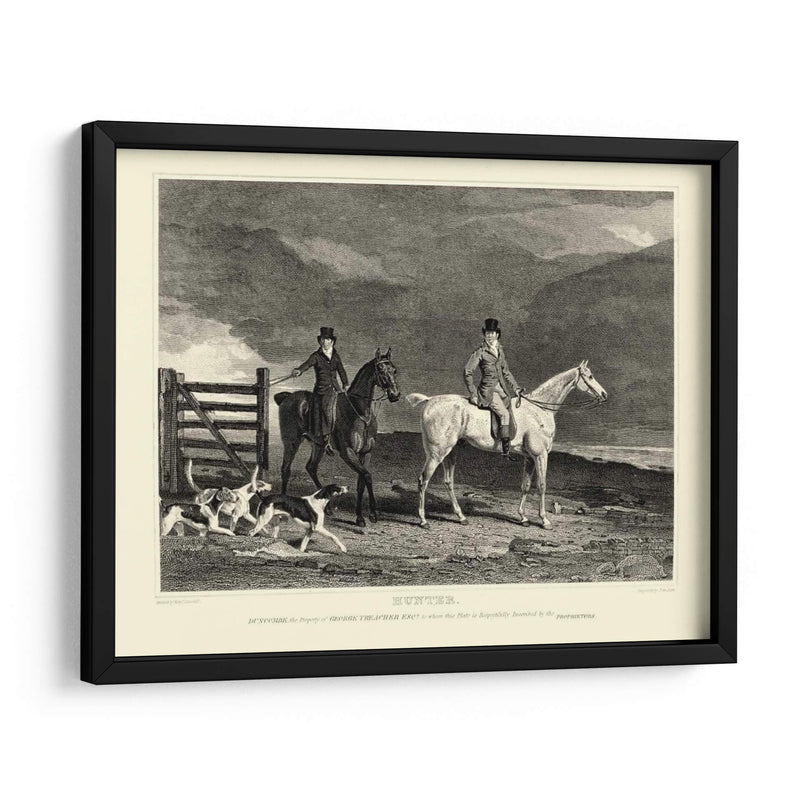 Cazador - John Scott | Cuadro decorativo de Canvas Lab