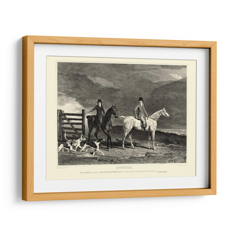 Cazador - John Scott | Cuadro decorativo de Canvas Lab