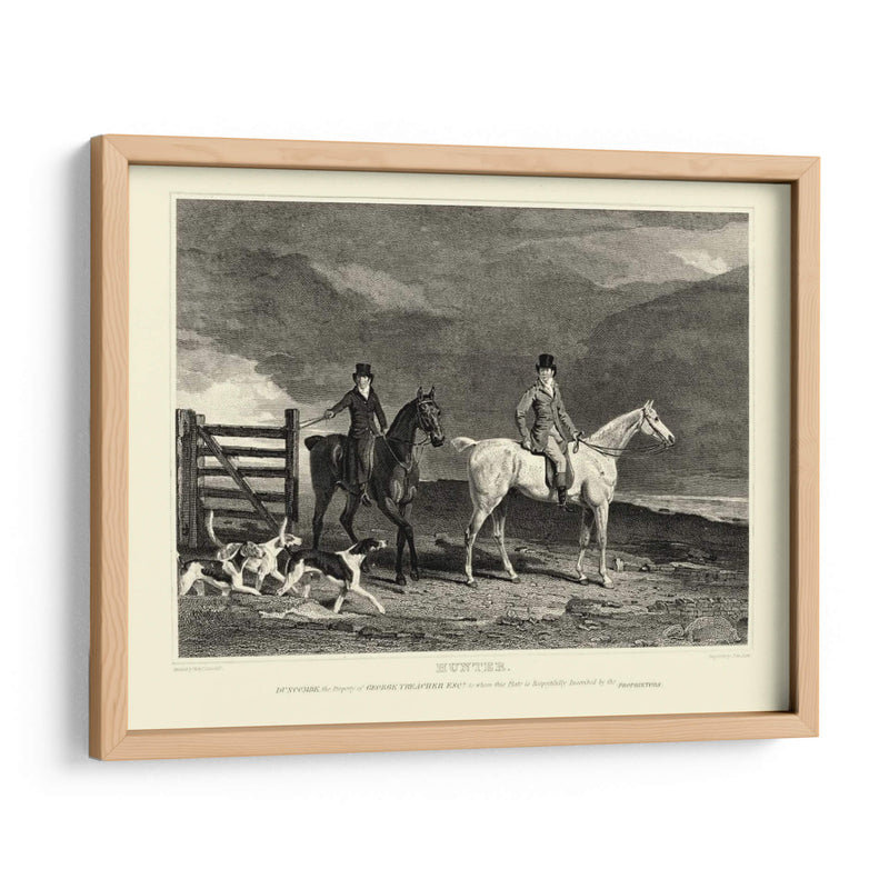 Cazador - John Scott | Cuadro decorativo de Canvas Lab