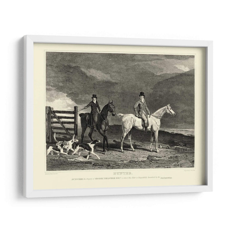 Cazador - John Scott | Cuadro decorativo de Canvas Lab