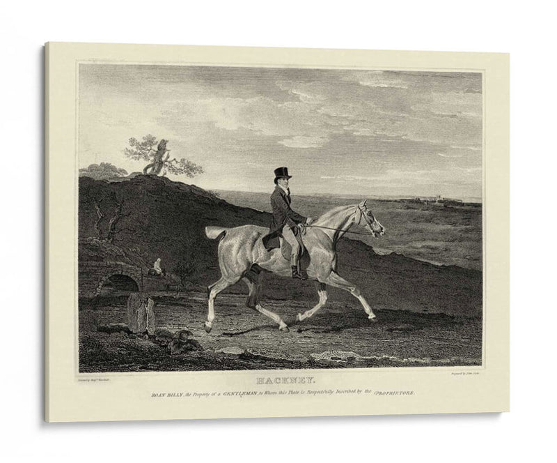 Máquina De Alquiler - John Scott | Cuadro decorativo de Canvas Lab