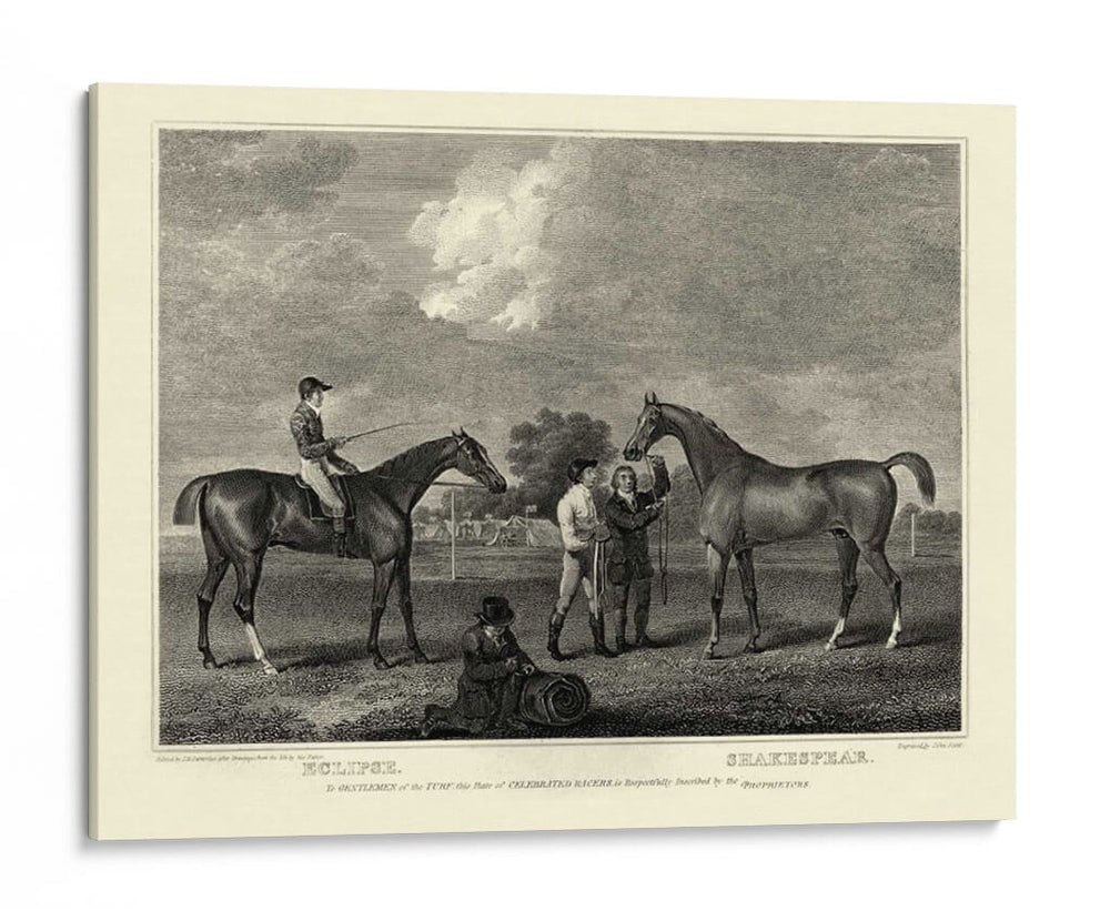 Eclipse Y Shakespeare - John Scott | Cuadro decorativo de Canvas Lab