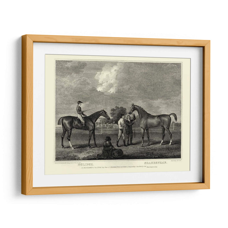 Eclipse Y Shakespeare - John Scott | Cuadro decorativo de Canvas Lab