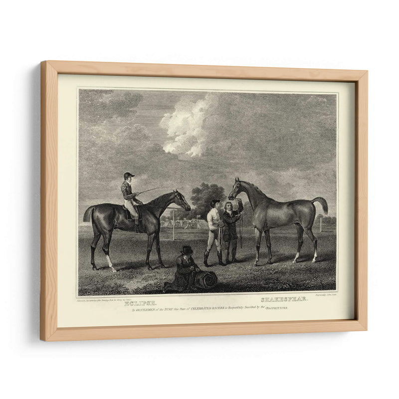 Eclipse Y Shakespeare - John Scott | Cuadro decorativo de Canvas Lab