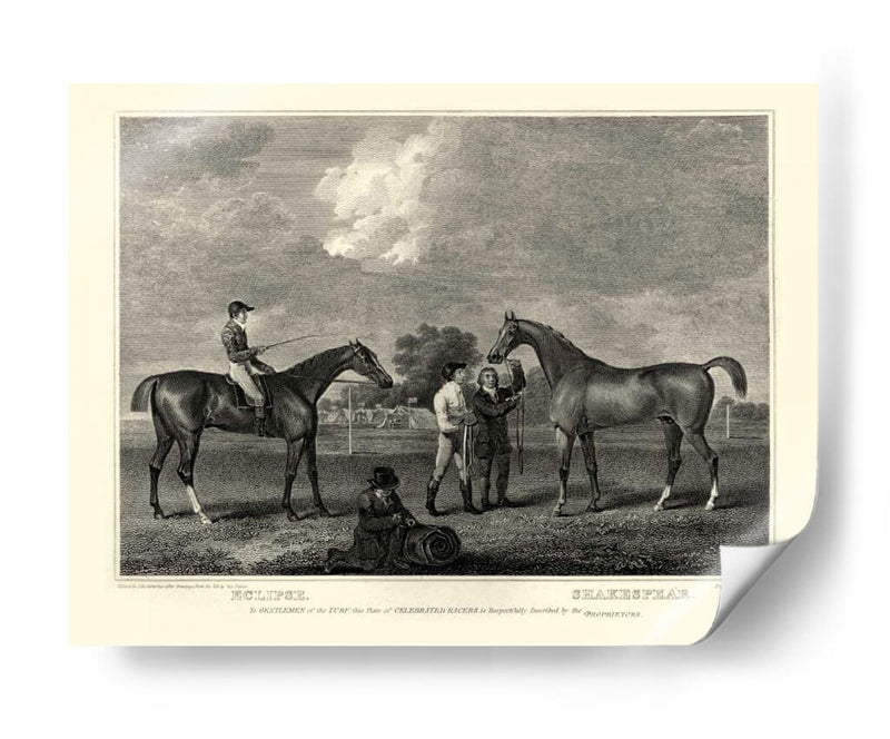 Eclipse Y Shakespeare - John Scott | Cuadro decorativo de Canvas Lab