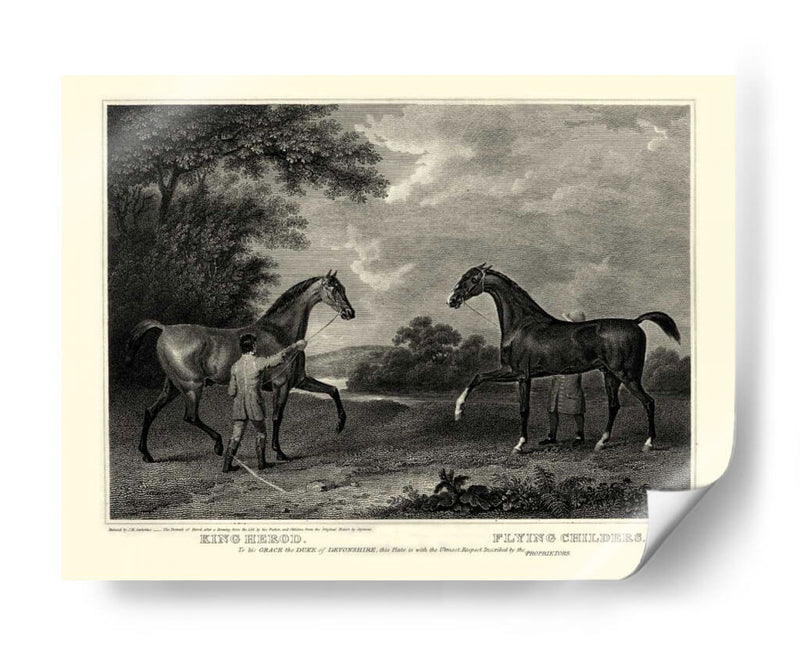 King Herodes Y Hijos Voladores - John Scott | Cuadro decorativo de Canvas Lab