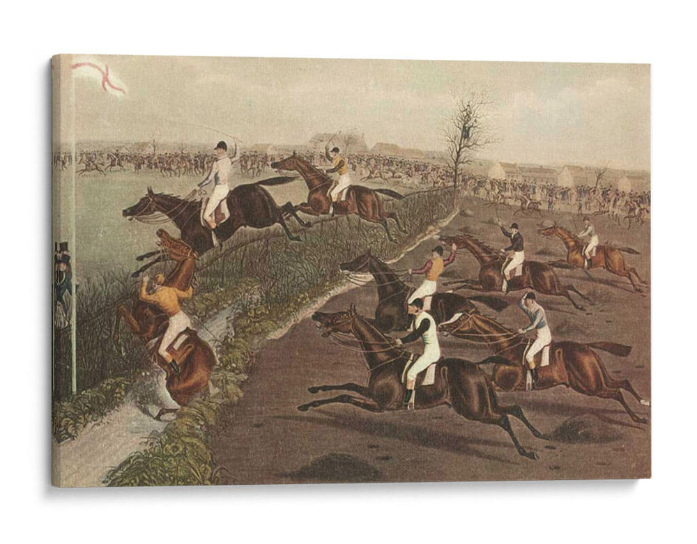 El Grand Steeple Chase Ii - F.C. Turner | Cuadro decorativo de Canvas Lab