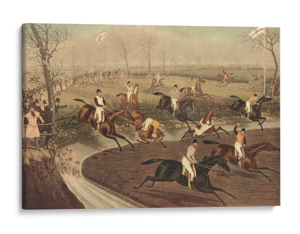 El Grand Steeple Chase Iii - F.C. Turner | Cuadro decorativo de Canvas Lab
