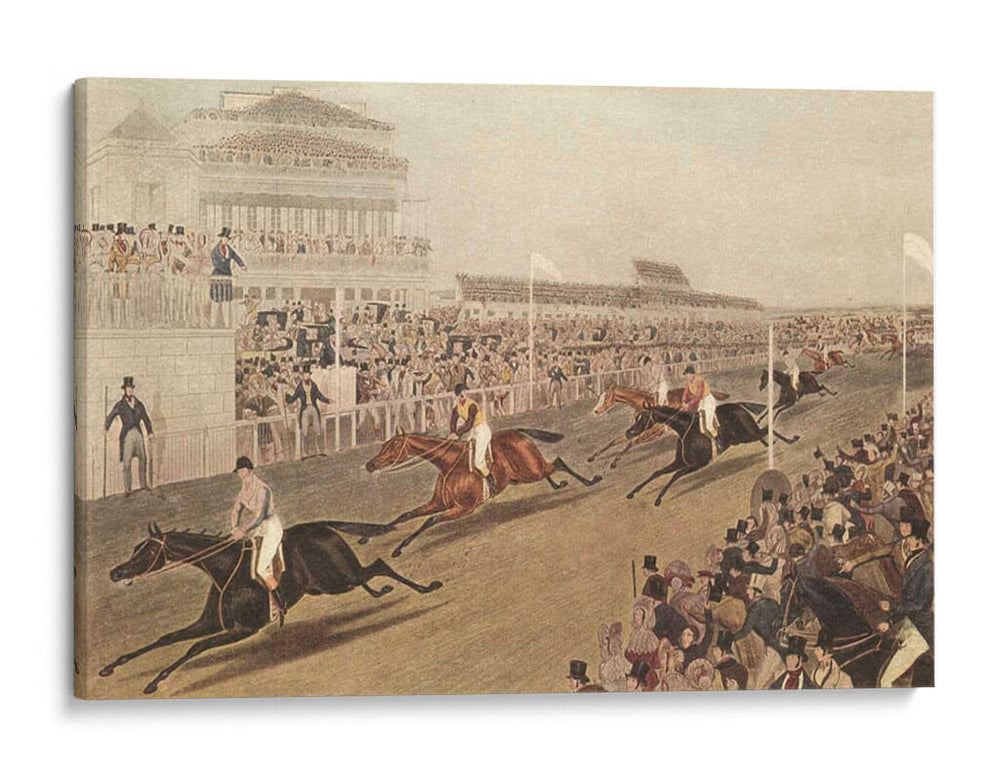 El Grand Steeple Chase Iv - F.C. Turner | Cuadro decorativo de Canvas Lab