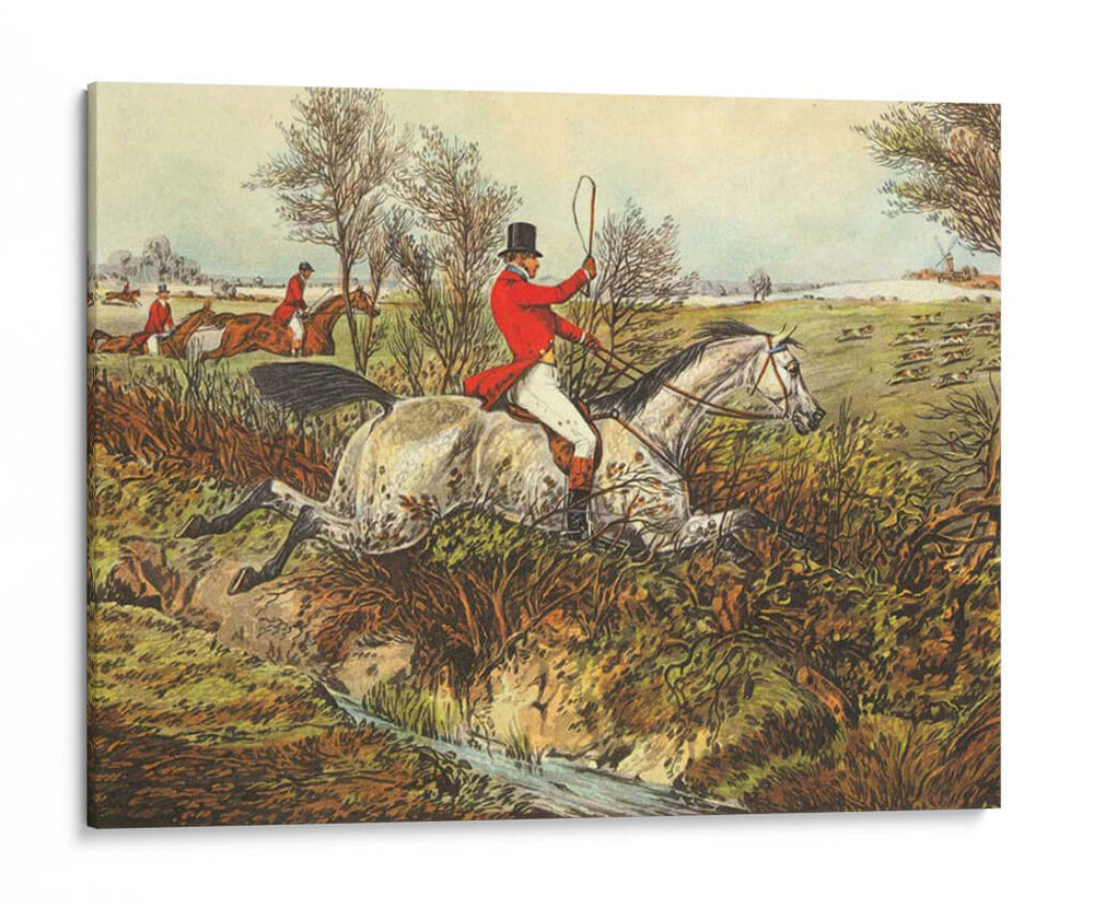 La Caza Inglesa I - Alken Henry | Cuadro decorativo de Canvas Lab