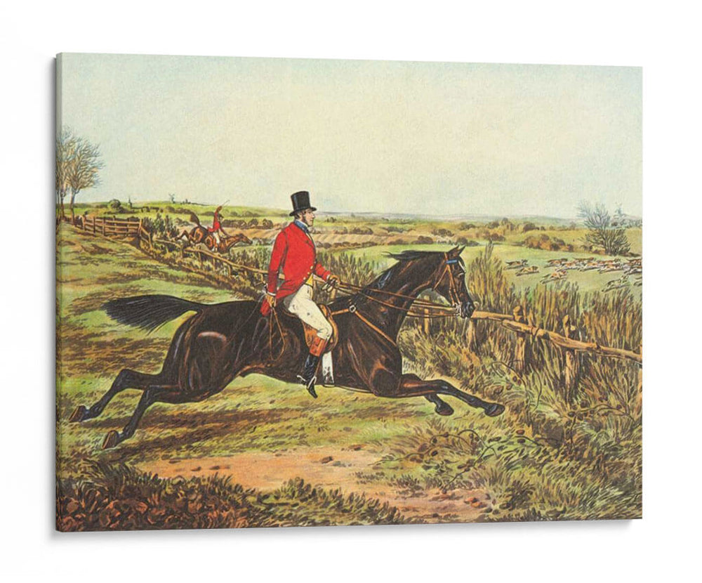 La Caza Inglesa Iii - Alken Henry | Cuadro decorativo de Canvas Lab