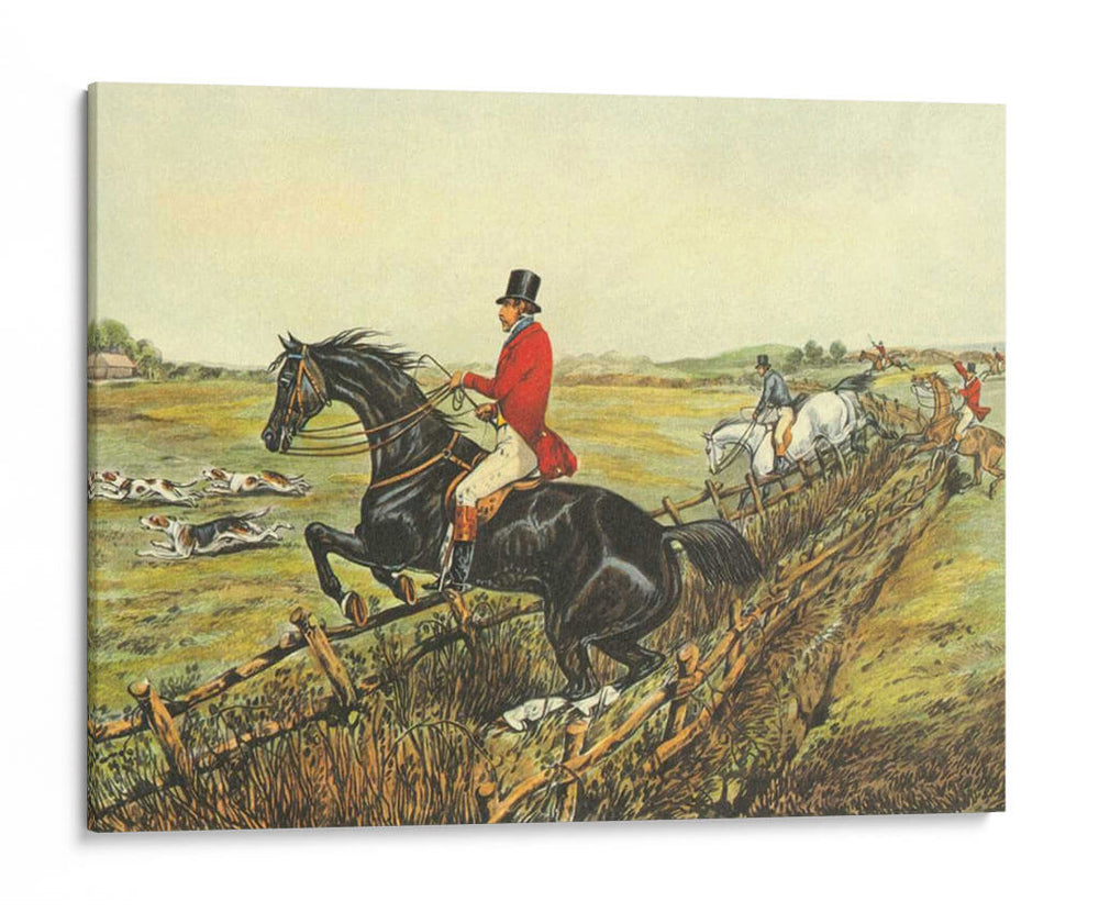 La Caza Inglesa Iv - Alken Henry | Cuadro decorativo de Canvas Lab