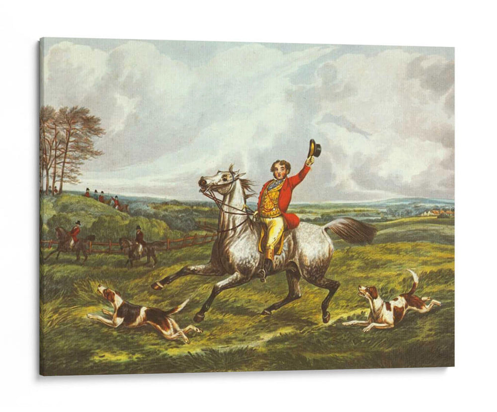 La Caza Inglesa Vi - Alken Henry | Cuadro decorativo de Canvas Lab