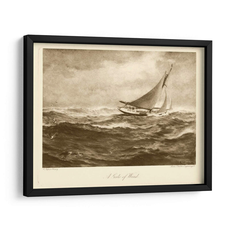 Un Vendaval De Viento - Napier Henry | Cuadro decorativo de Canvas Lab