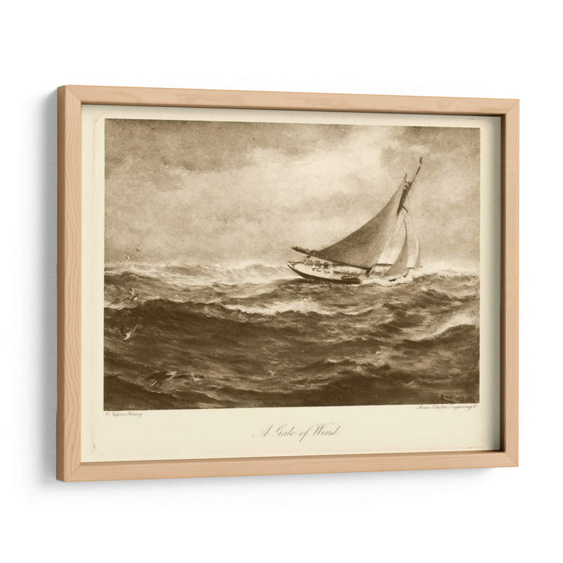 Un Vendaval De Viento - Napier Henry | Cuadro decorativo de Canvas Lab