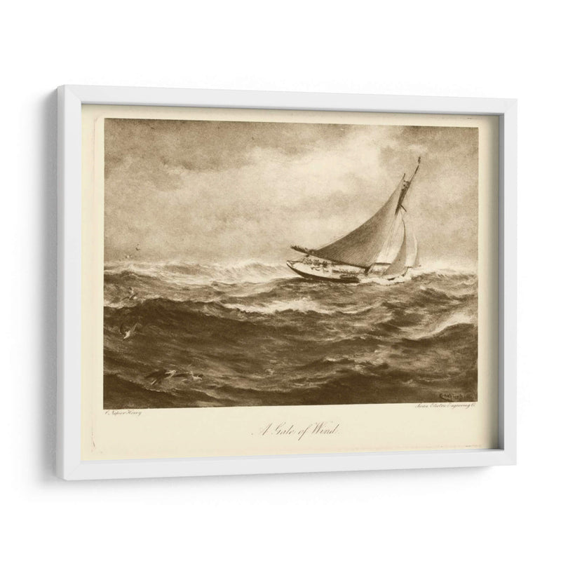 Un Vendaval De Viento - Napier Henry | Cuadro decorativo de Canvas Lab