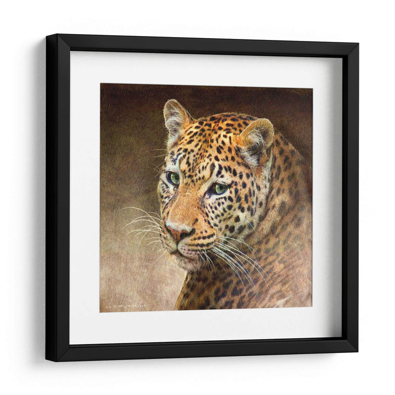 Leopardo - Chris Vest | Cuadro decorativo de Canvas Lab