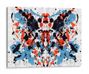 Rorschach rojiazul | Cuadro decorativo de Canvas Lab