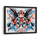Rorschach rojiazul | Cuadro decorativo de Canvas Lab