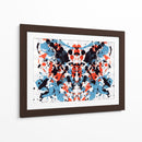Rorschach rojiazul | Cuadro decorativo de Canvas Lab