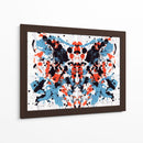Rorschach rojiazul | Cuadro decorativo de Canvas Lab