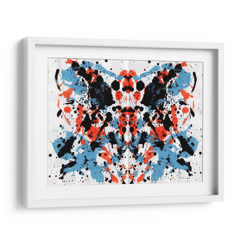 Rorschach rojiazul | Cuadro decorativo de Canvas Lab