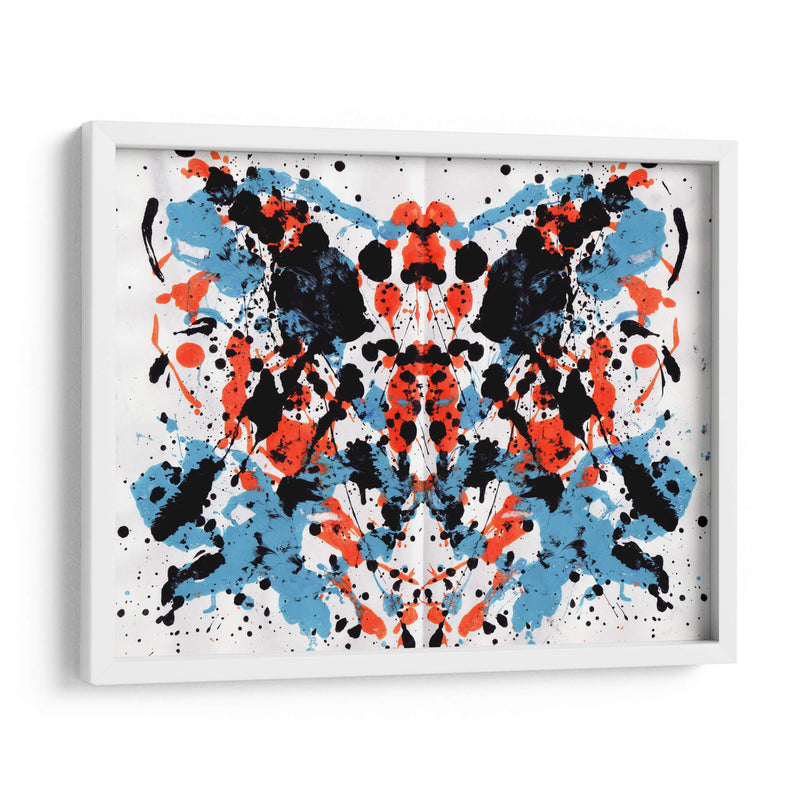 Rorschach rojiazul | Cuadro decorativo de Canvas Lab