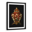 Jarrón De Porcelana Roja I | Cuadro decorativo de Canvas Lab