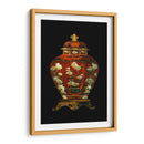 Jarrón De Porcelana Roja I | Cuadro decorativo de Canvas Lab