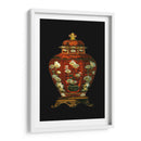 Jarrón De Porcelana Roja I | Cuadro decorativo de Canvas Lab