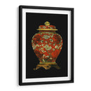 Jarrón De Porcelana Roja Ii | Cuadro decorativo de Canvas Lab