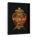 Jarrón De Porcelana Roja Ii | Cuadro decorativo de Canvas Lab