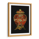 Jarrón De Porcelana Roja Ii | Cuadro decorativo de Canvas Lab