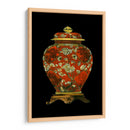 Jarrón De Porcelana Roja Ii | Cuadro decorativo de Canvas Lab