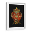 Jarrón De Porcelana Roja Ii | Cuadro decorativo de Canvas Lab