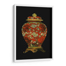 Jarrón De Porcelana Roja Ii | Cuadro decorativo de Canvas Lab