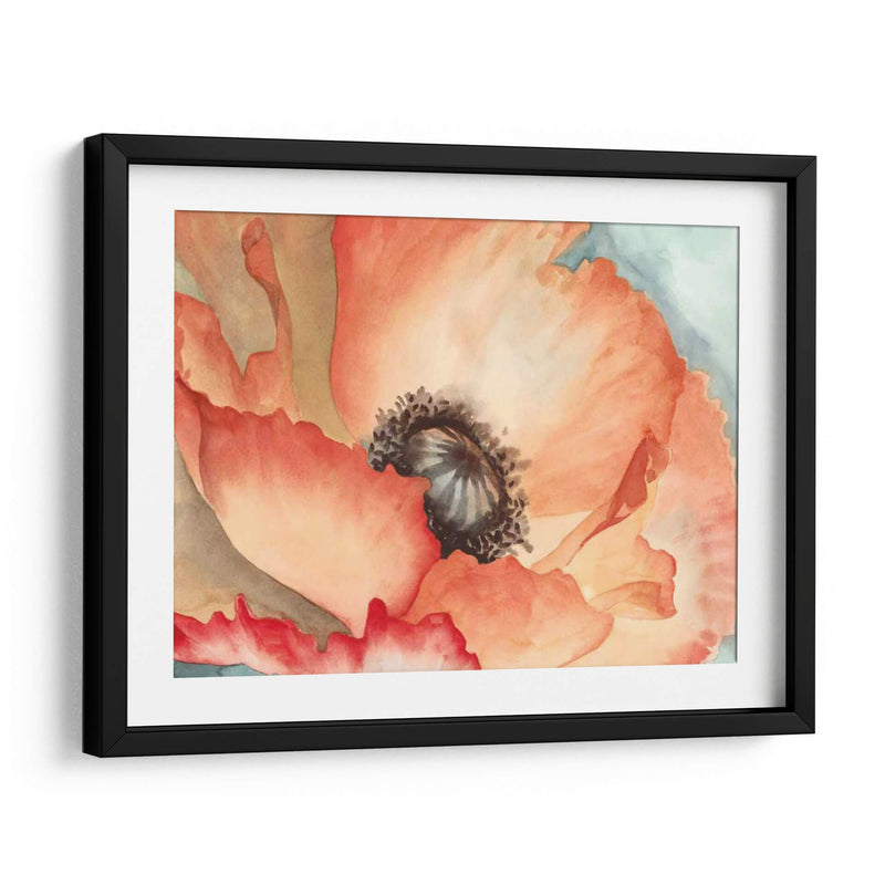 Acuarela Poppy Ii - Megan Meagher | Cuadro decorativo de Canvas Lab