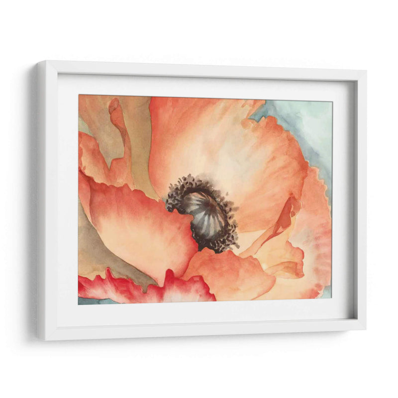 Acuarela Poppy Ii - Megan Meagher | Cuadro decorativo de Canvas Lab