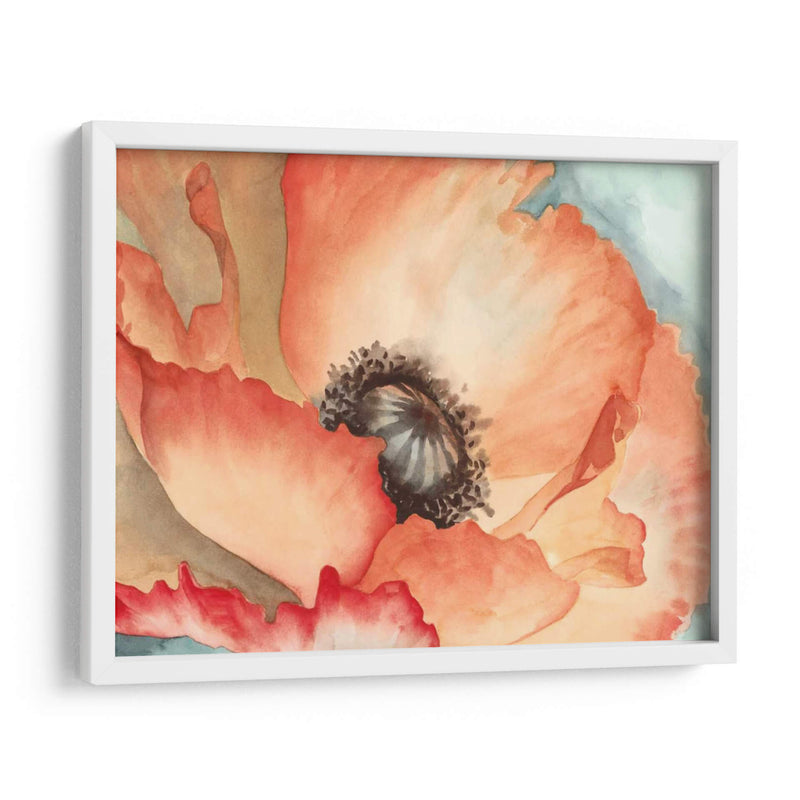 Acuarela Poppy Ii - Megan Meagher | Cuadro decorativo de Canvas Lab